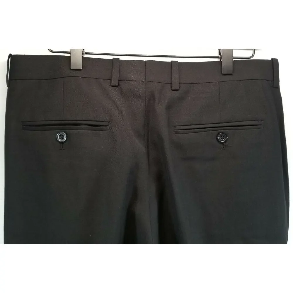 II) Perry Ellis Portfolio Double Pleated Classic Fit Performance Dress Pants 33